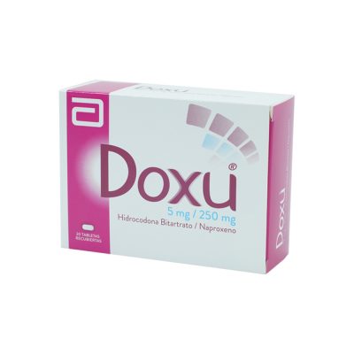 DOXU (5+250)MG TAB REC CAJ X 20