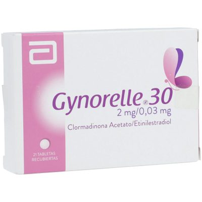 GYNORELLE 30 (2+0.03)MG TAB REC CAJ X 21