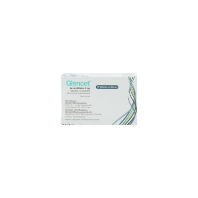 GLENCET 5MG TAB  CAJ X 30