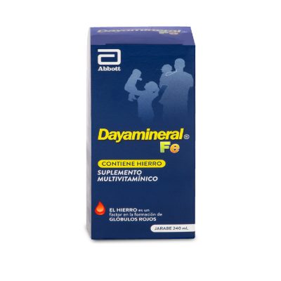 DAYAMINERAL MULTIPLES COMPONENTES JBE  FCO X 240ML FE