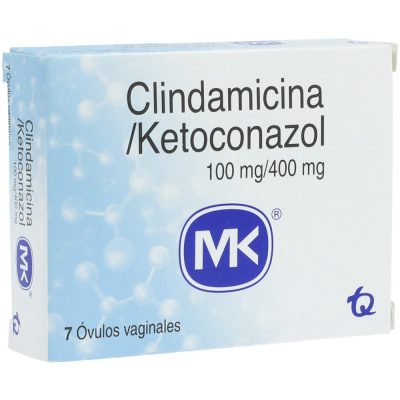 CLINDAMICINA+KETOCONAZOL (100+400)MG OVUL CAJ X 7 MK