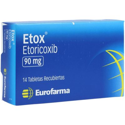 ETOX 90MG TAB REC CAJ X 14