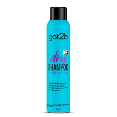 SHAMPOO GOT2B EXTRA VOLUME DRY LEMON Y BERGAMOT FCO X 200ML