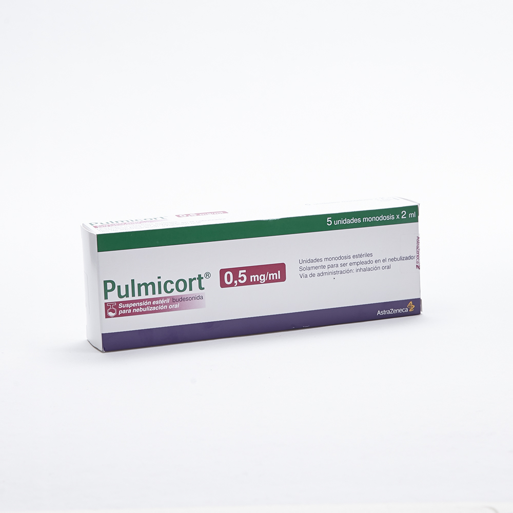 PULMICORT 0.5MG/ML SUSP NEB CAJ X 5AMP X 2ML