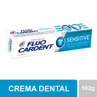 CREMA DENTAL FLUOCARDENT TUB X 102GR SENSITIVE