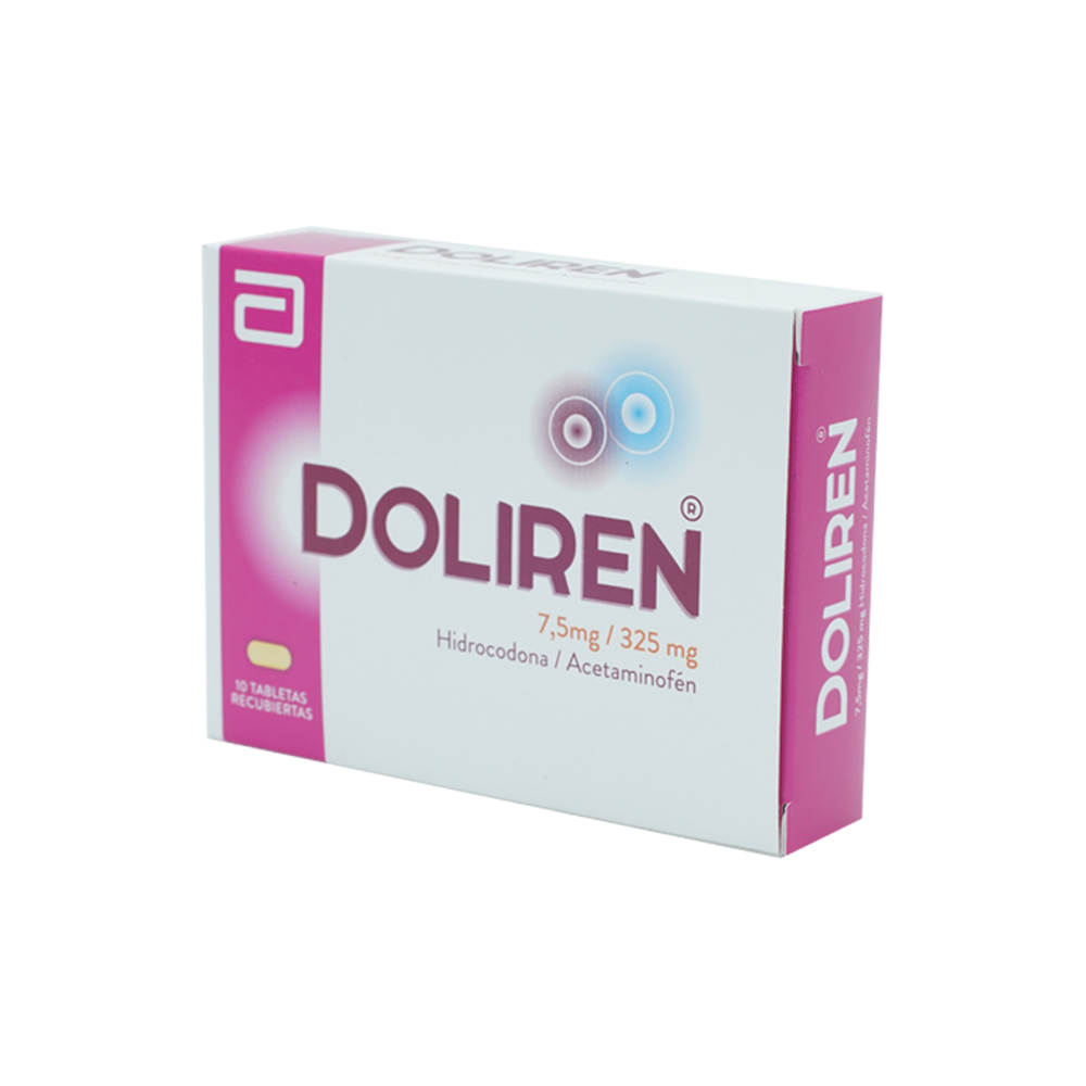 DOLIREN (325+7.5)MG TAB REC CAJ X 10