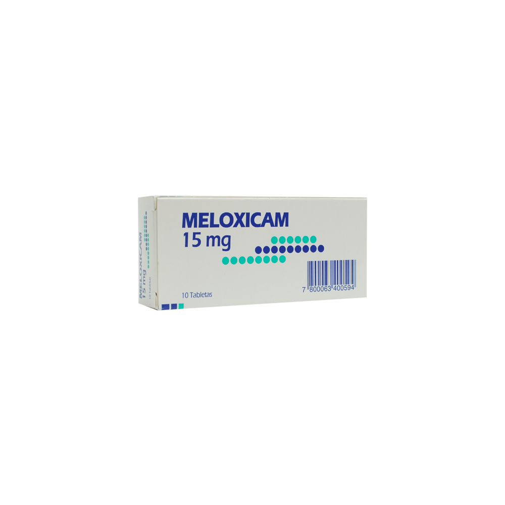 MELOXICAM 15MG TAB CAJ X 10 MINTLAB