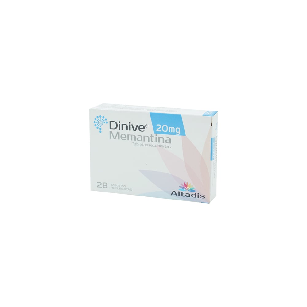 DINIVE 20MG TAB REC CAJ X 28