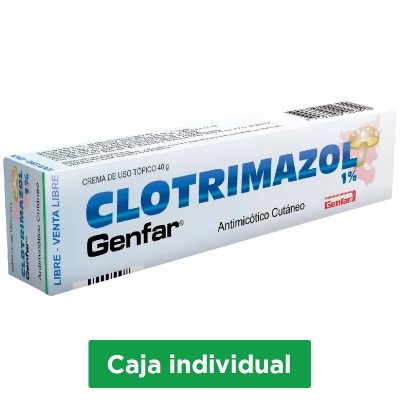 CLOTRIMAZOL 1% CREM TOP TUB X 40GR GENFAR
