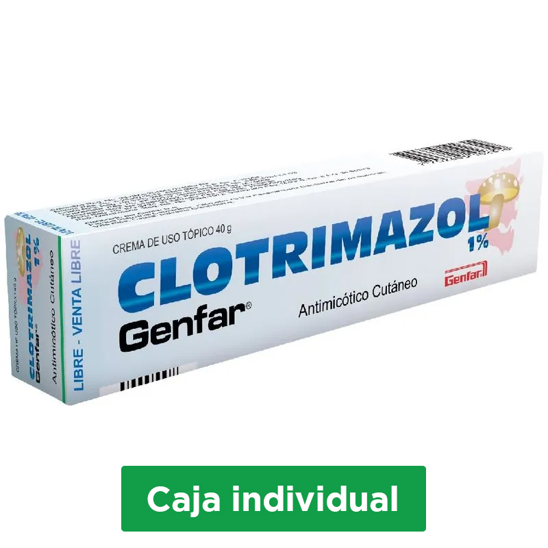CLOTRIMAZOL 1% CREM TOP TUB X 40GR GENFAR