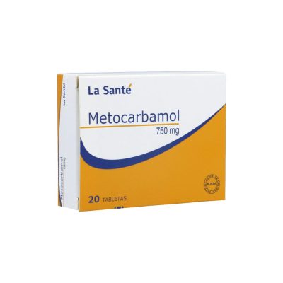 METOCARBAMOL 750MG TAB  CAJ X 20 LA SANTE