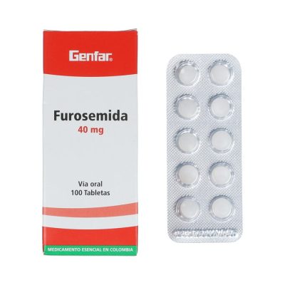 FUROSEMIDA 40MG TAB CAJ X 100 GENFAR