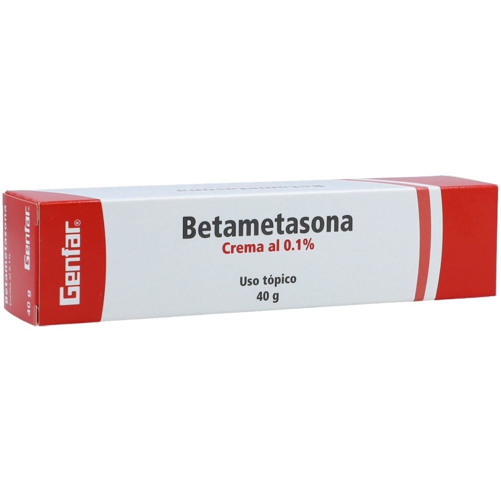 BETAMETASONA 0.1% CREM TOP TUB X 40GR GENFAR