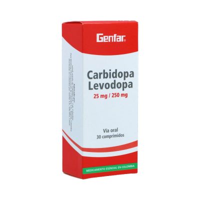 CARBIDOPA+LEVODOPA (25+250)MG TAB CAJ X 30 WINTHROP