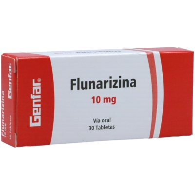 FLUNARIZINA 10MG TAB CAJ X 30 GENFAR