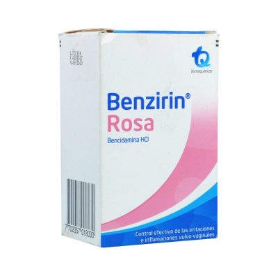 BENZIRIN ROSA 498MG/SOB POLV VAG  CAJ X 10SOB X 9.4GR