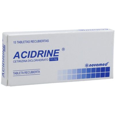 ACIDRINE 10MG TAB REC  CAJ X 15