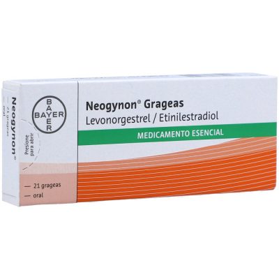 NEOGYNON (250+50)MCG TAB REC CAJ X 21