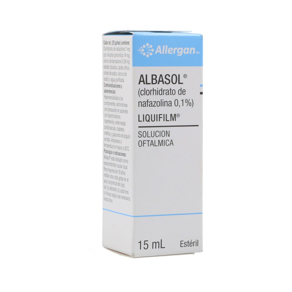 ALBASOL 1MG/ML(0.1%) SOL OFT FCO X 15ML