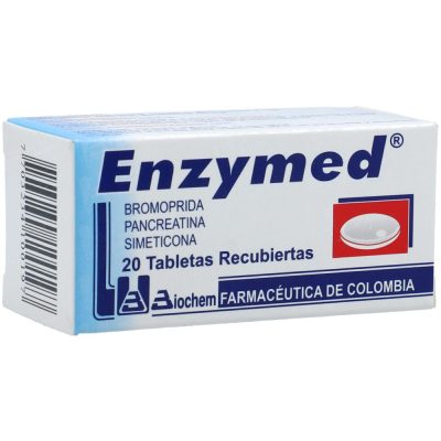 ENZYMED (5+400+60)MG TAB REC FCO X 20