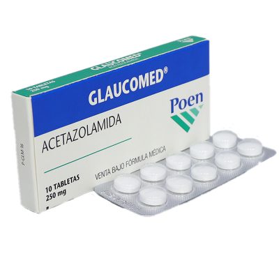 GLAUCOMED 250MG TAB CAJ X 10