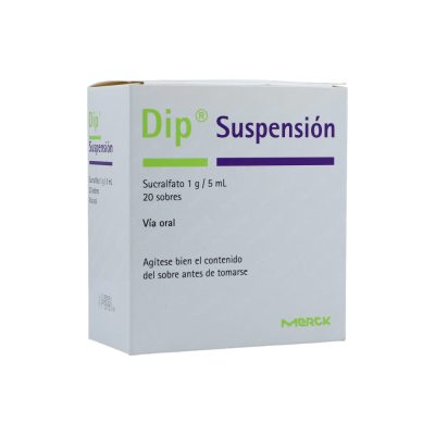 DIP 1GR/5ML(20%) SUSP ORAL  CAJ X 20SOB