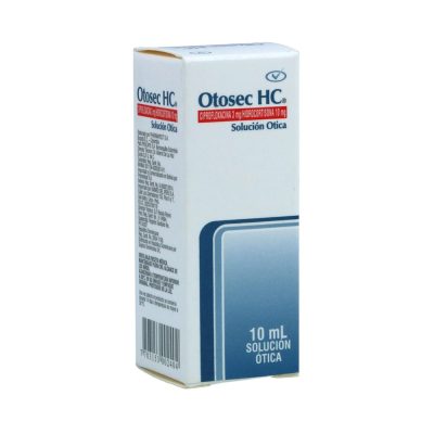 OTOSEC HC (3+10)MG/ML(0.3+1)% SOL OTI FCO X 10ML