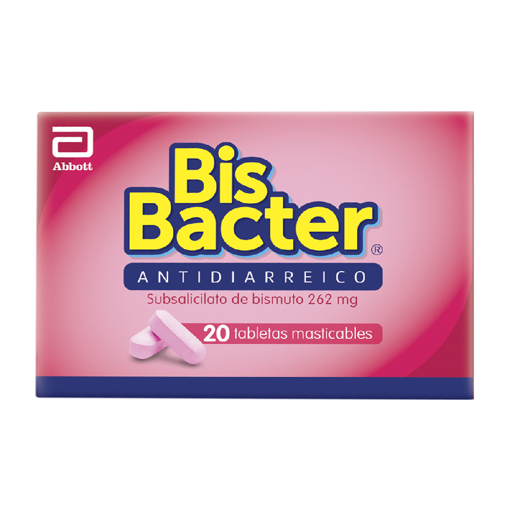BIS BACTER 262MG TAB MAST CAJ X 20
