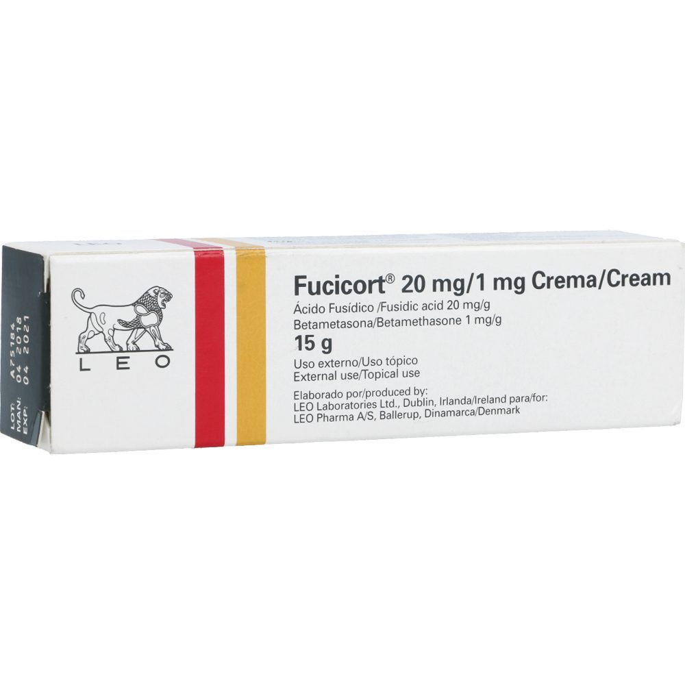 FUCICORT (0.1+2)% CREM TOP TUB X 15GR