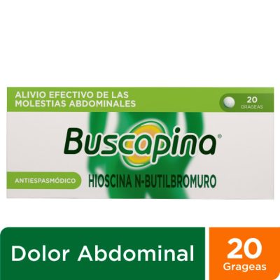 BUSCAPINA 10MG TAB REC CAJ X 20