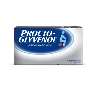 PROCTO GLYVENOL (40+400)MG SUPOS  CAJ X 5