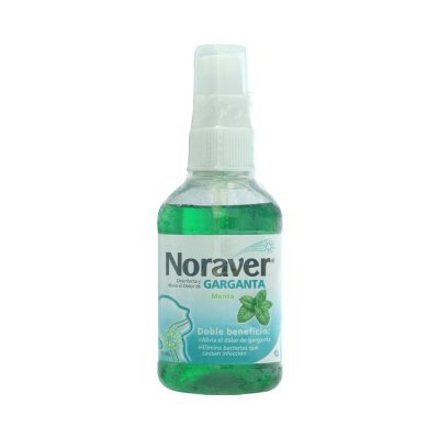 NORAVER 1.4% SOL BUC SPRAY X 120ML MENTA