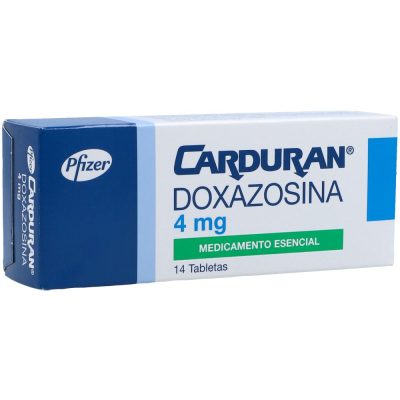 CARDURAN 4MG TAB CAJ X 14