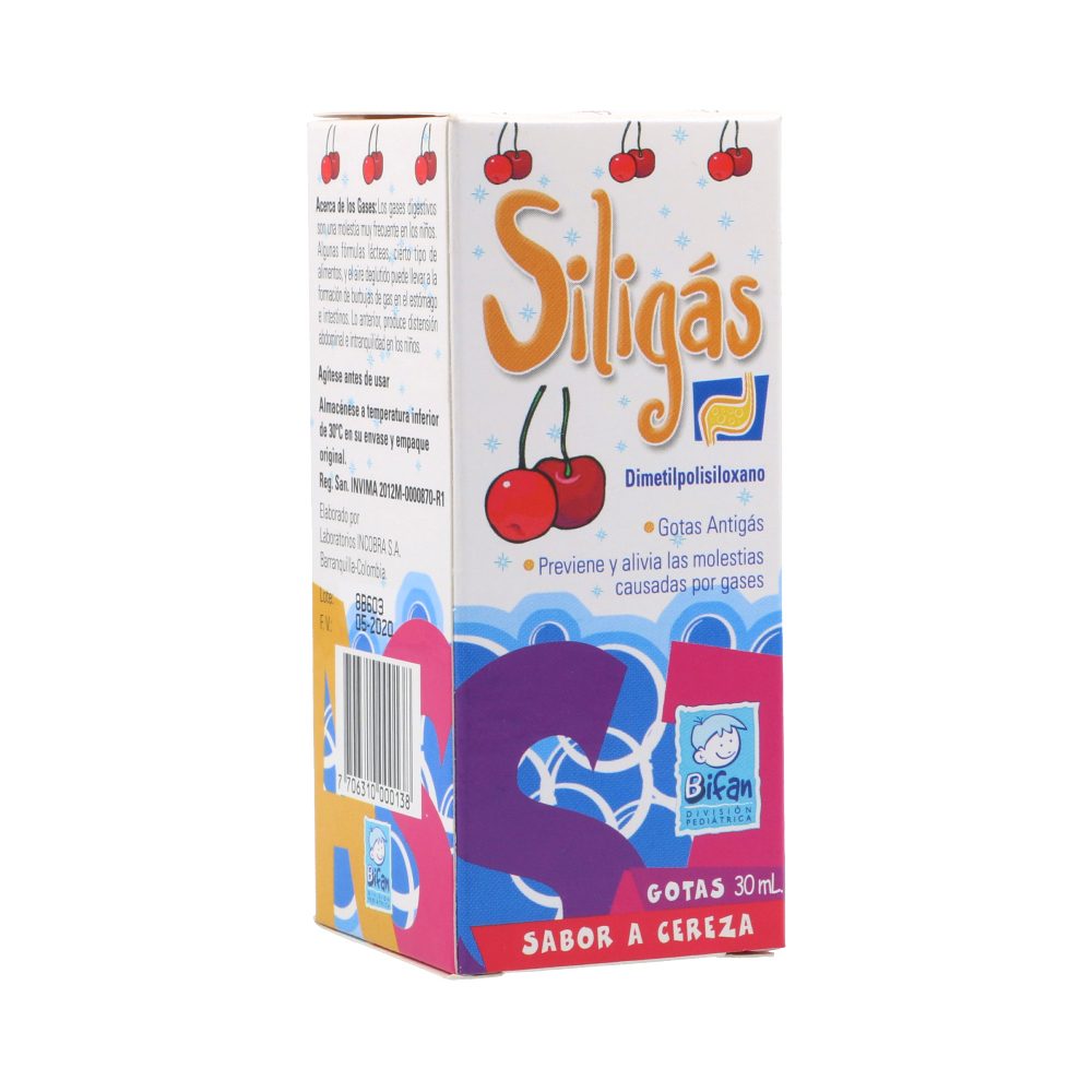 SILIGAS 66.6MG/ML(6.66%) SUSP ORAL FCO X 30ML