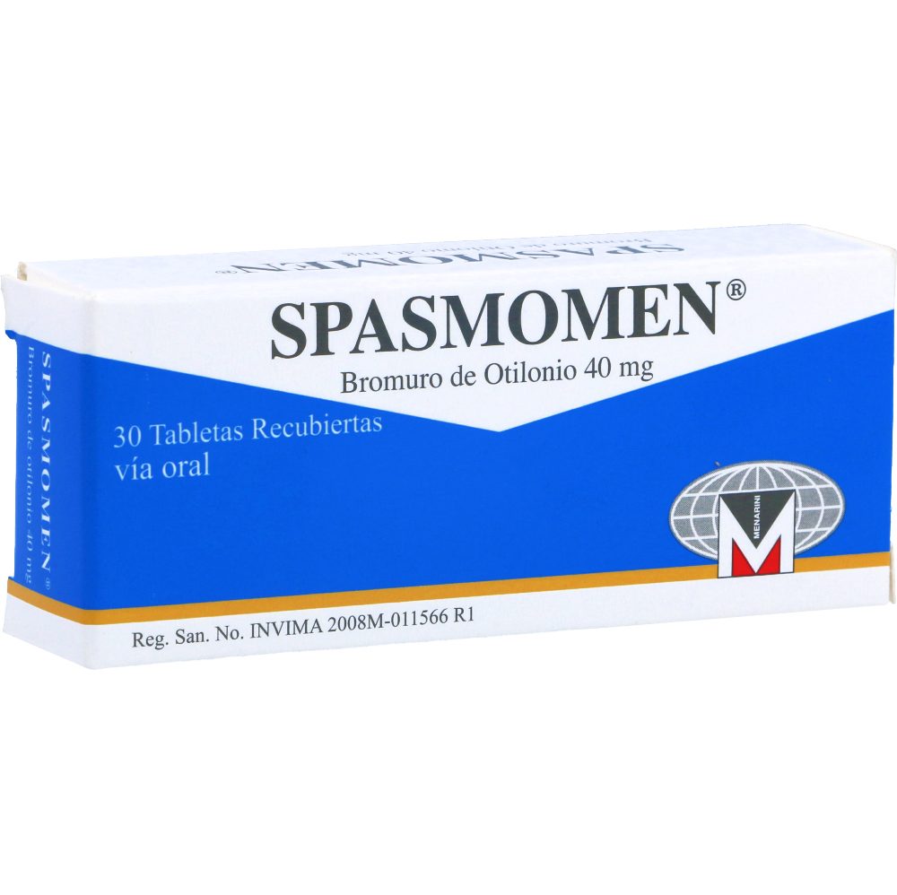 SPASMOMEN 40MG TAB REC CAJ X 30