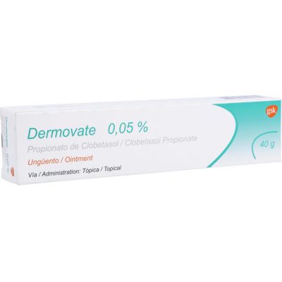 DERMOVATE 0.05% UNG TOP TUB X 40GR