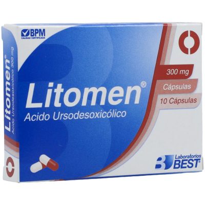 LITOMEN 300MG CAP  CAJ X 10