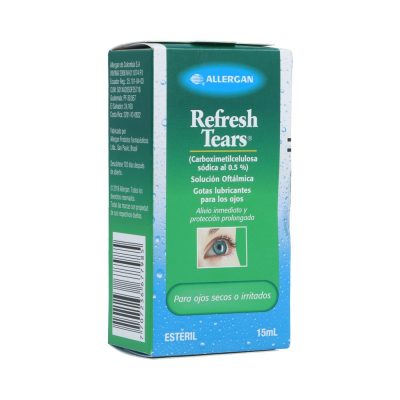 REFRESH TEARS 5MG/ML(0.5%) SOL OFT FCO X 15ML