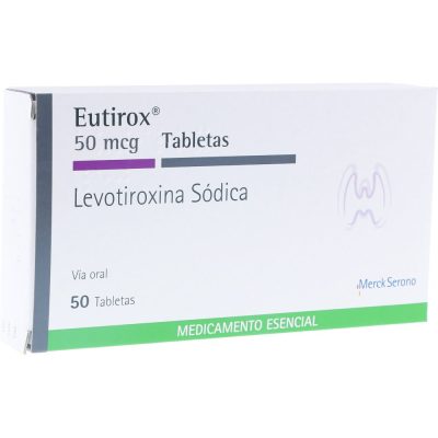 EUTIROX 50MCG TAB  CAJ X 50
