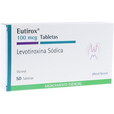 EUTIROX 100MCG TAB CAJ X 50
