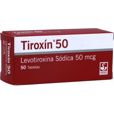 TIROXIN 50MCG TAB CAJ X 50