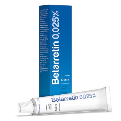 BETARRETIN 0.025% CREM TOP  TUB X 30GR
