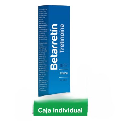 BETARRETIN 0.05% CREM TOP  TUB X 30GR