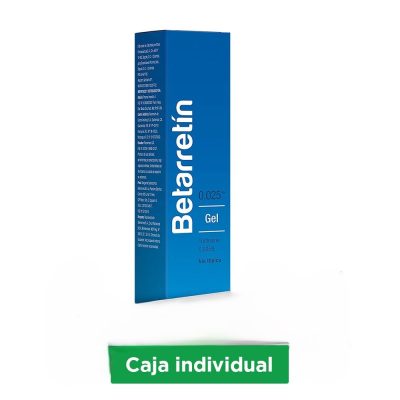 BETARRETIN 0.025% GEL TOP  TUB X 30GR
