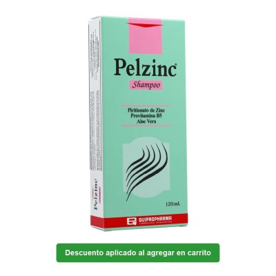 PELZINC 0,02 SHAMPOO FCO X 120ML