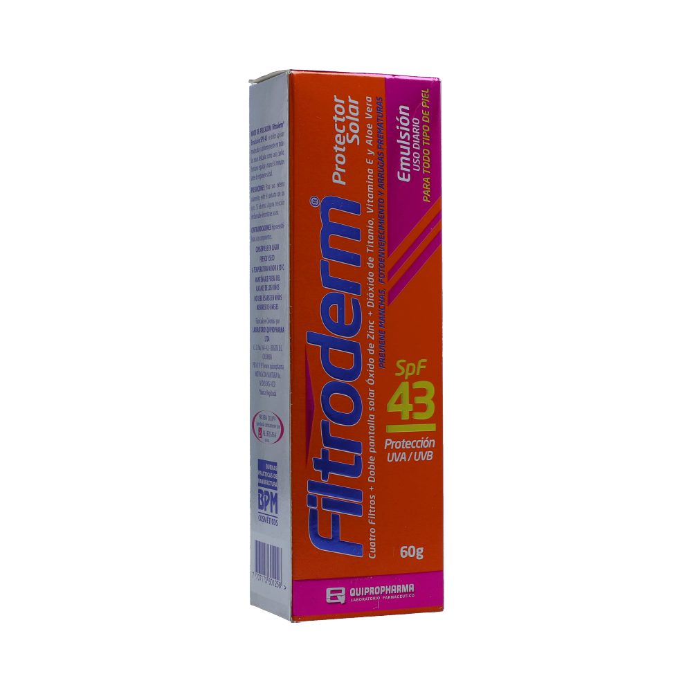 FILTRODERM EMULSION EMUL TOP FCO X 60GR
