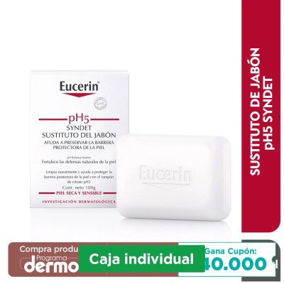 JABON PH5 EUCERIN BAR X 100GR