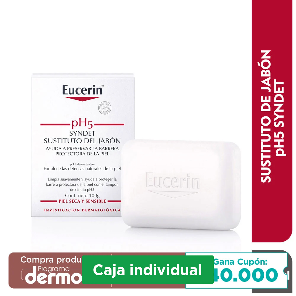 JABON PH5 EUCERIN BAR X 100GR