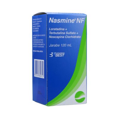 NASMINE NF (5+2.5+1.5)MG/5ML(0.1+0.05+0.0 JBE FCO X 120ML