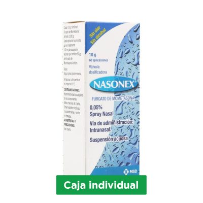 NASONEX INFANTIL ACUOSO 0.05% SUSP NAS FCO X 60DOSIS